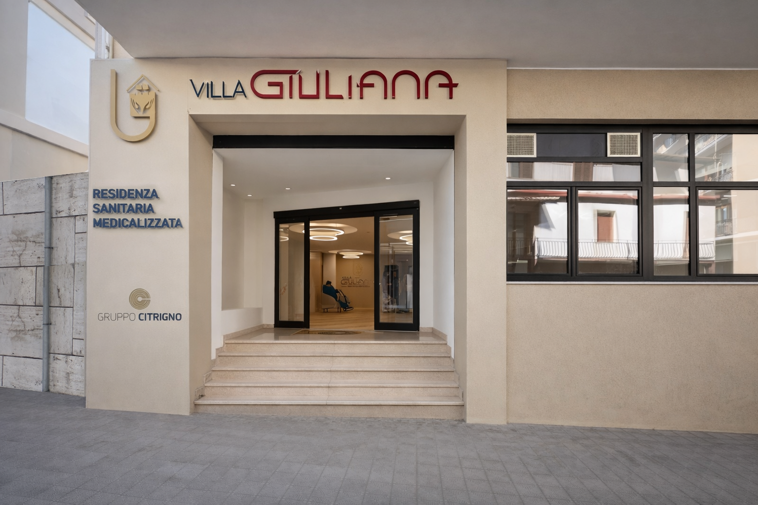 Ingresso Villa Giuliana Reggio Calabria